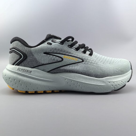 Brooks Glycerin Men's Misty Blue Gold sneakers - Picture 7 of 9